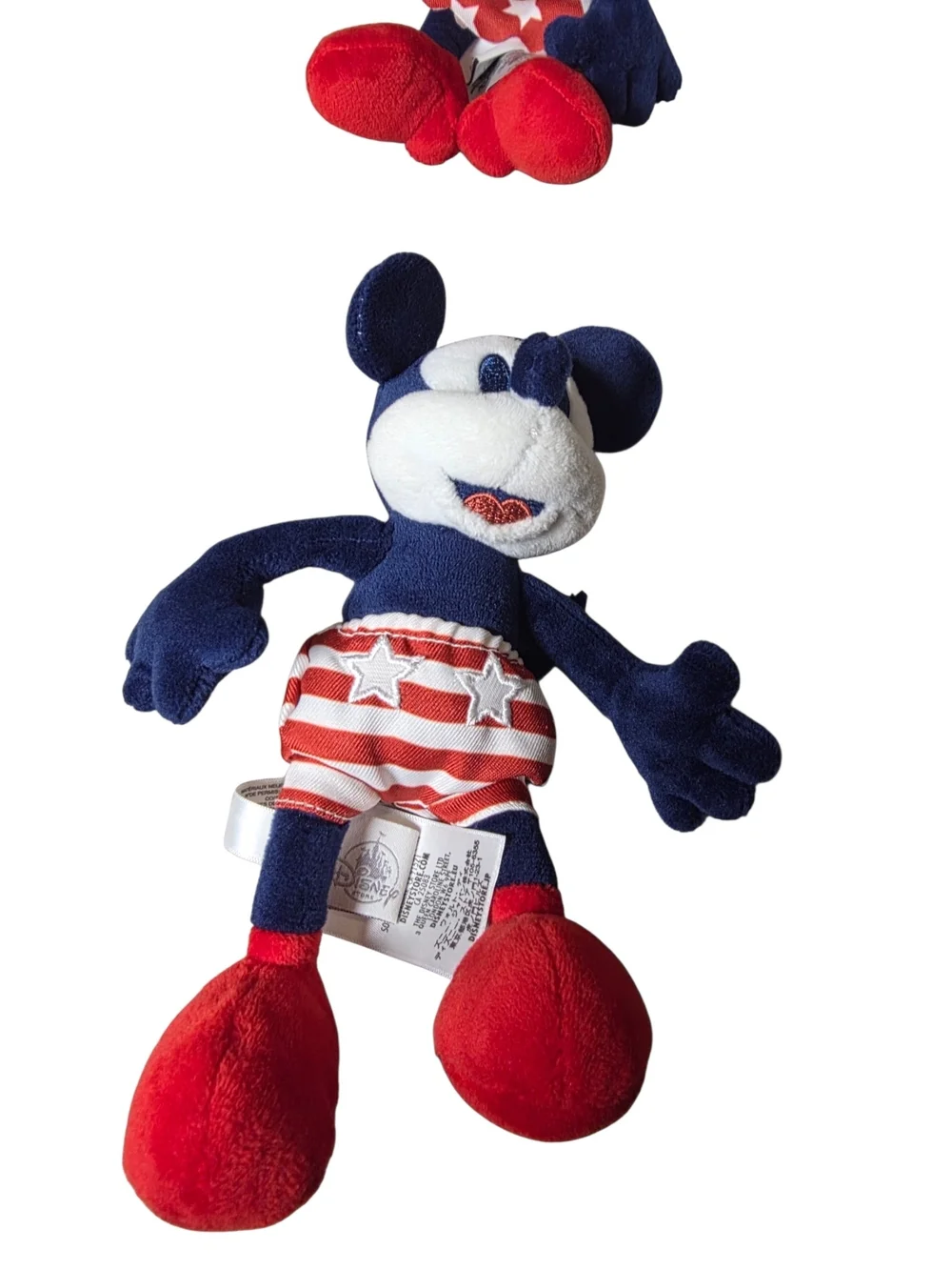 Disney Cruise Line Pirate Bandana + Patriotic Mickey & Minnie Plush Bundle